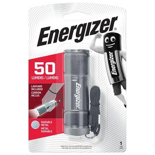 Svietidlo, LED, 3xAAA (nie je v balení), kovová konštrukcia, ENERGIZER "LED Metal"
