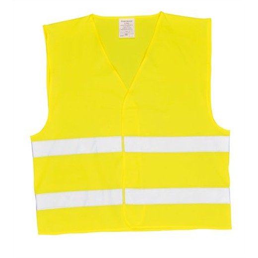 Reflexná vesta, 2 pásy, podľa noriem EU, L/XL