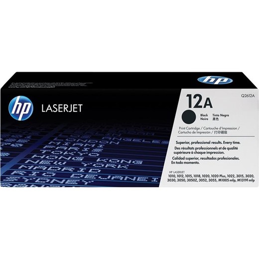 Toner 12A HP, LJ1010/1012/1015, 2K