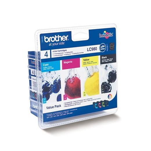 Multipack "DCP 145C/165C/MFC 250C", ( b+c+m+y )