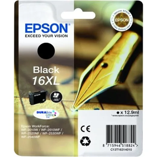 Náplň k tlačiarni "Workforce WF2540WF", EPSON, čierna, 12,9ml