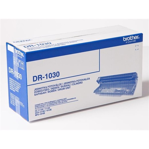 DR1030 bubnová jednotka do tlačiarní HL 1110E, DCP 1510E, MFC 1810E, BROTHER, čierna, 12k