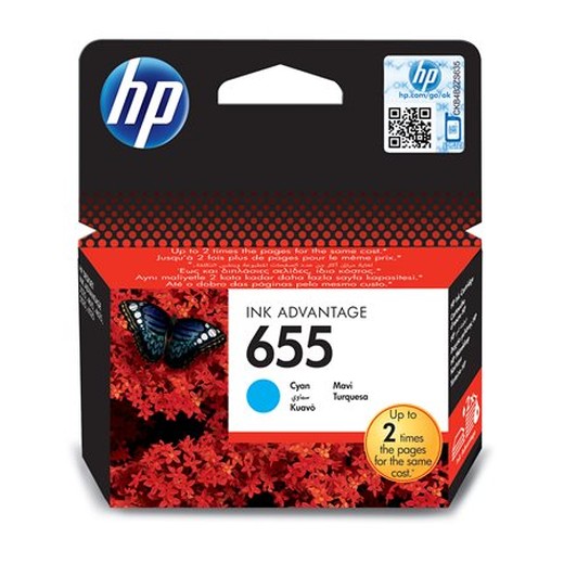 Deskjet Ink Advantage 3520 sér. modrá náplň, 600 str., Nr. 655