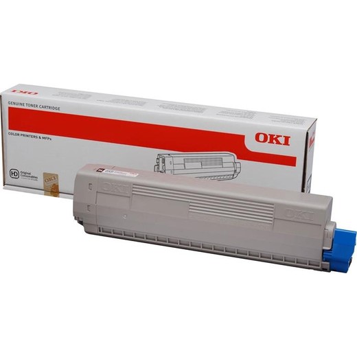 C822 čierny toner, 7K