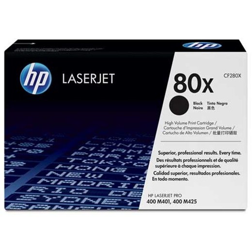 Laserjet Pro 400 M401 séria/M425 čierny toner, 6,9K