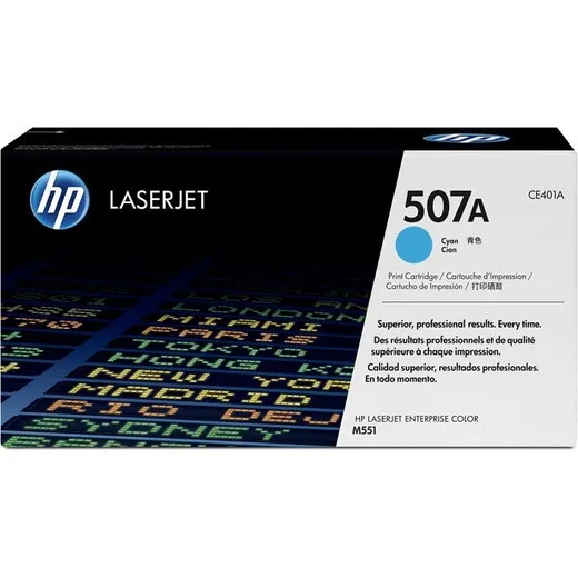 Laserjet M551 modrý toner, 6K /507A/