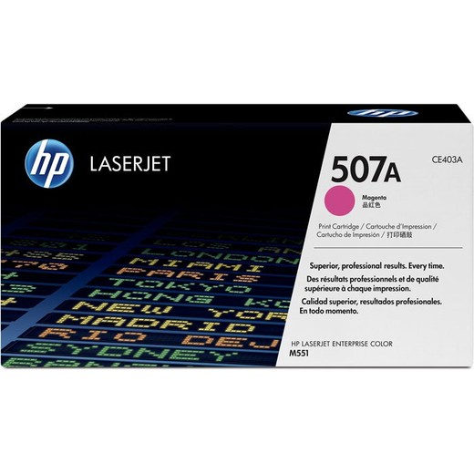 Laserjet M551 červený toner, 6K /507A/
