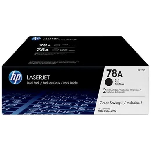 Toner LJ P1566/P1606, čierny, 2*2,1K, dvojbalenie