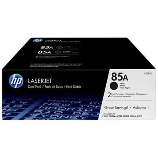 LJ P1102 čierny toner, 2*1,6K, dvojbalenie