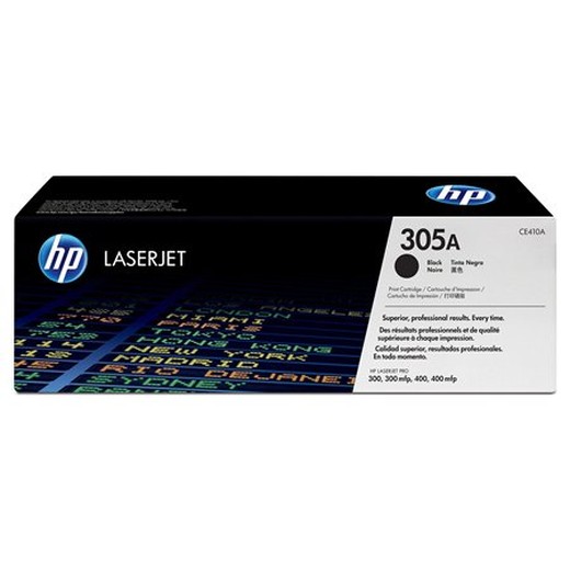CE410A laserový toner do tlačiarne LaserJet Pro 300 MFP M375, HP 305A, čierny, 2,2k