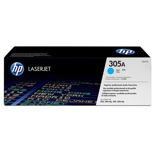 Laserjet Pro 300 MFP M375 modrý toner, 2,6K /305A/