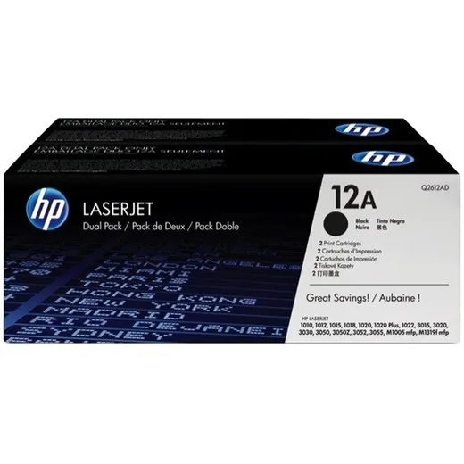 Toner LJ 1010/1015/1018, čierny, 2x2K, dvojbalenie