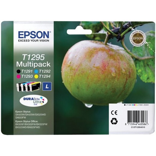 Multipack "St. SX420W/SX425W/SX525WD", ( b+c+m+y ), 32,2ml