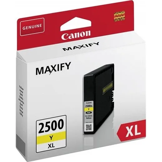 PGI-2500YXL náplň do tlačiarní Maxify MB5350, CANON, žltá, 19,3 ml
