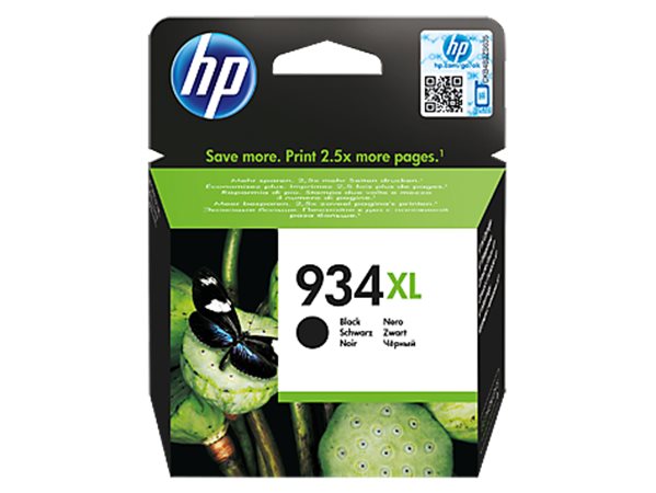 C2P23AE náplň do tlačiarne OfficeJet Pro 6830, HP 934XL, čierna, 1000 str.