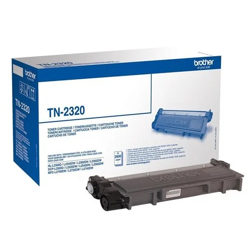 TN2310 toner do tlačiarní HL L2300D, DCP L2500D, BROTHER, čierny, 2,6k