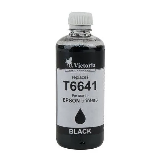 T6641 náplň do tlačiarní L100, 200mfp, VICTORIA TECHNOLOGY, čierna, 100ml