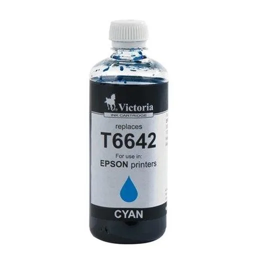 T6642 náplň do tlačiarní L100, 200mfp, VICTORIA TECHNOLOGY, modrá, 100ml