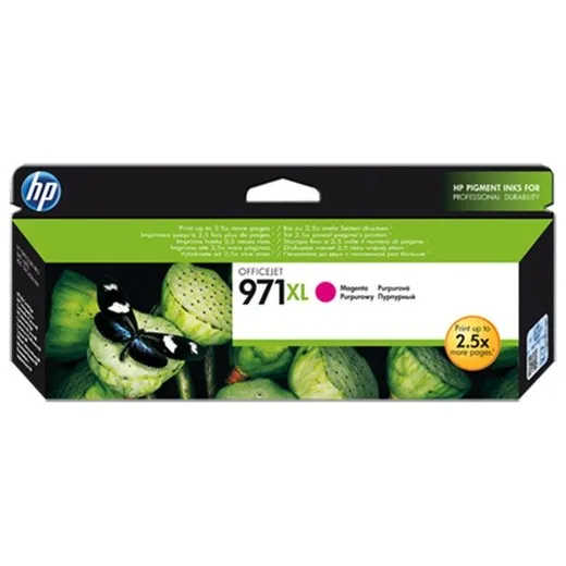 CN627AE Náplň pre OfficeJet Pro X 451, 476, 551, 576, tlačiarne, HP 971xl magenta, 6,6k