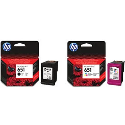 C2P11AE náplň k tlačiarňam Deskjet Ink Advantage 5575, HP 651 farebná, 300 strán