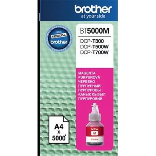 BT5000M Náplň DCP T-300, 500W, 700W, BROTHER červená, 5K