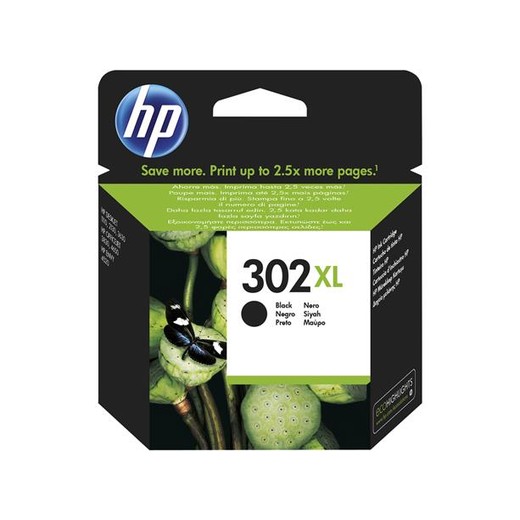 F6U68AE toner k tlačiarňam DeskJet 2130 nyomtatókhoz, HP 302XL čierna 8,5ml