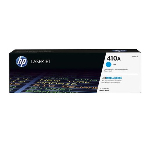 CF411A toner k tlačiarňam ColorLaserJet M452/477, HP modrá, 2,3k