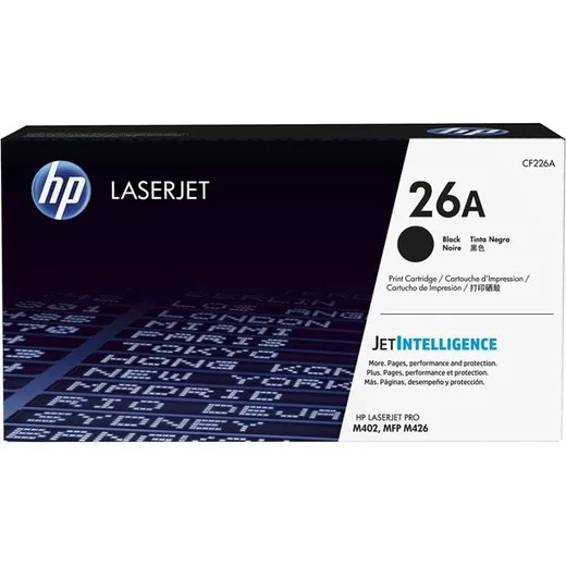 CF226A toner k tlačiarňam LaserJet Pro M402, 426, HP 26A čierna 3,1k
