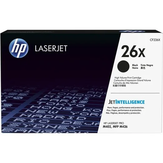CF226X toner k tlačiarňam LaserJet Pro M402, 426, HP 26X čierna, 9k