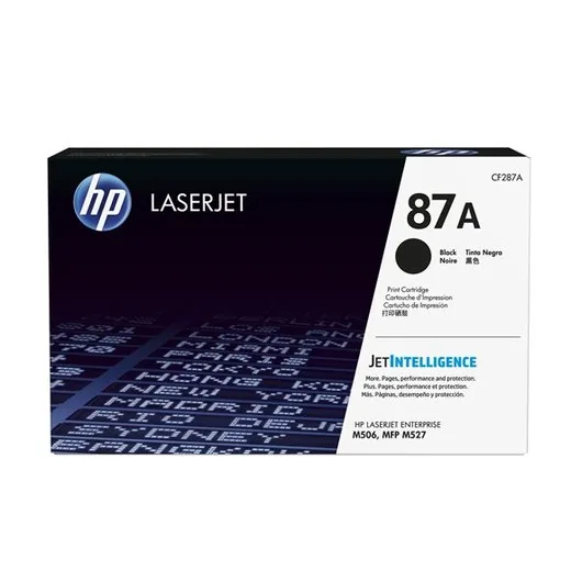 CF287A Toner k tlačiarňam LaserJet M506, M527, HP 87A čierna, 9k