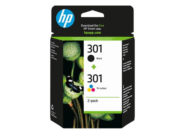 N9J72AE náplň do tlačiarne pack DeskJet 2050, HP 301 b+c+m+y