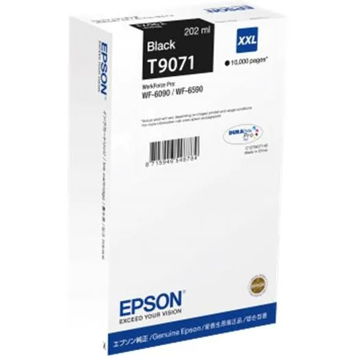 C13T907140 náplň do tlačiarne WF-6090, WF-6590, EPSON, čierna, 10k