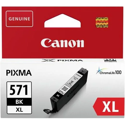 CLI-571XL náplň do talčiarní Pixma MG 5700 Series/6800 Series/7700 Series, CANON, čierna, 11 ml