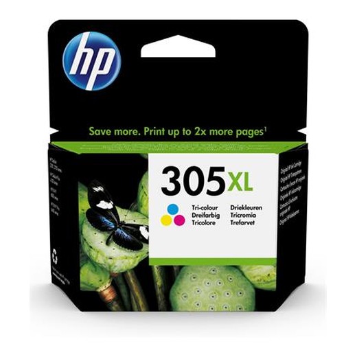 3YM63AE atramentová náplň do Deskjet 2320,2710, 4120 tlačiarní, HP 305XL, farebná, 200 strán