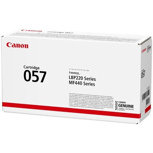 CRG-057 Laserový toner LBP 223DW, MF445DNWF na tlačiareň, CANON, čierny, 3,1k