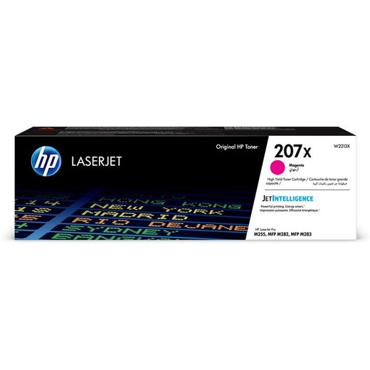 W2213X Laserový toner pre Color LaserJet Pro M182N, M183FW tlačiarne, HP 207A, magenta, 2,45k