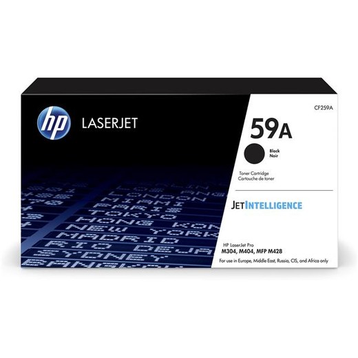 CF259A Laserový toner do tlačiarní LaserJet Pro M404, MFP M428, HP 59A, čierna, 3k