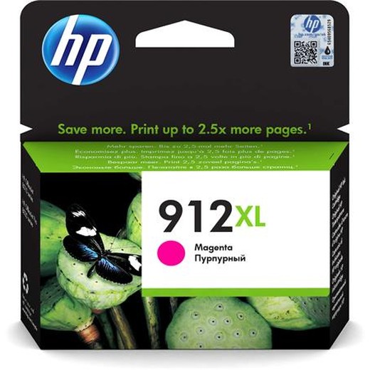3YL82AE náplň do Officejet 8023 All-in-One tlačiarní, HP 912XL, magenta, 825 strán