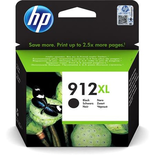 3YL84AE náplň do Officejet 8023 All-in-One tlačiarní, HP 912XL, čierna, 825 strán