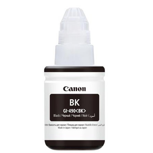 GI490 náplň do tlačiarní Pixma MFP G2411, G3411, G4411, CANON, čierna, 135 ml