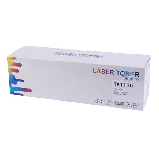 TK1130 Laserový toner, k tlačiarňam FS 1030mfp, 11130mfp, TENDER, čierna, 3k