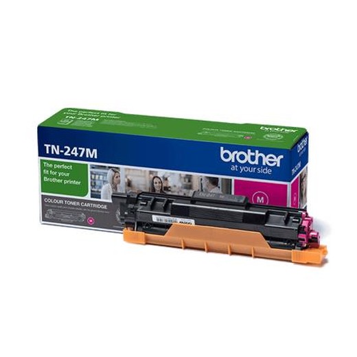 TN247M Laserový toner k tlačiarňam HL-L3210, HL-L3270, DCP-L3510, MFC-L3730, BROTHER, magenta, 2,3k