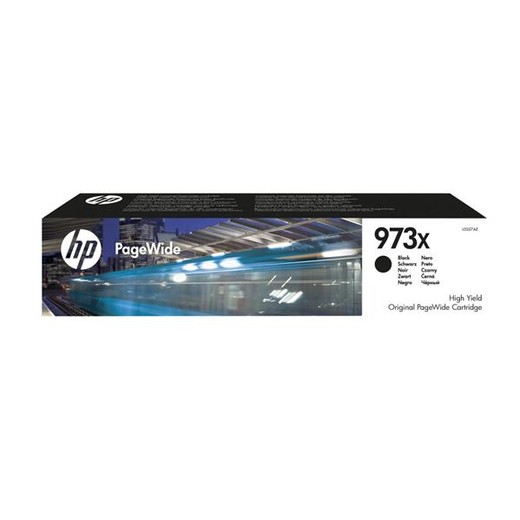 L0S07AE náplň pre PageWide Pro 452, 477, Managed P57750, P55250 tlačiarne, HP 973X, 10k