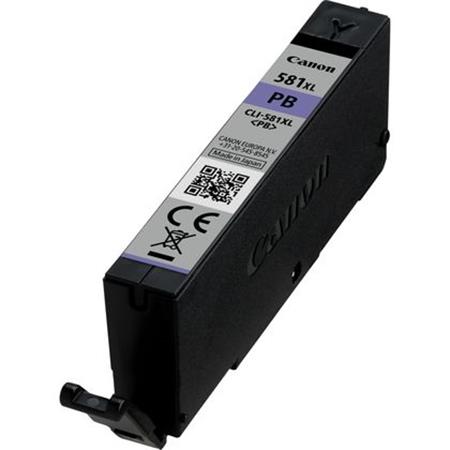 CLI-581PCXL atramentová náplň pre Pixma TS7550, 8150, 9150 tlačiarne, CANON, modrá, 8,3ml