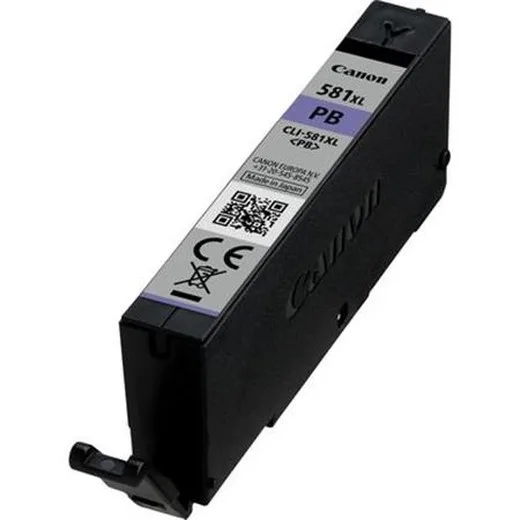 CLI-581PCXL atramentová náplň pre Pixma TS7550, 8150, 9150 tlačiarne, CANON, modrá, 8,3ml