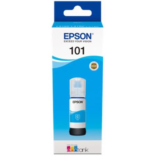 Atramentová náplň T03V2 k tlačiarni Ecotank L6190, EPSON modrý, 70ml