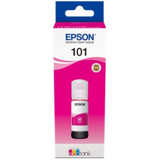 Atramentová náplň T03V3 k tlačiarni Ecotank L6190, EPSON červená, 70ml