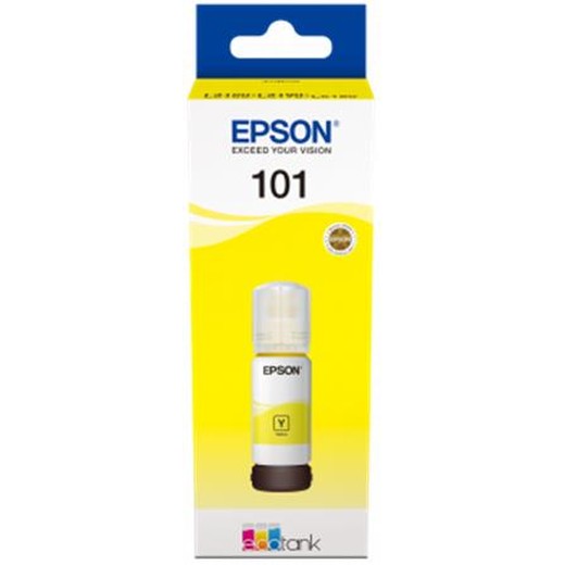 Atramentová náplň T03V4 k tlačiarni Ecotank L6190, EPSON žltá, 70ml