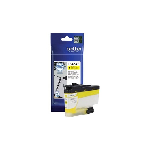 LC3237Y Atramentová náplň k tlačiarňam HL-J6000DW, MFC-J5945DW, MFC-J6945DW, MFC-J6947DW, BROTHER, žltá, 1,5k