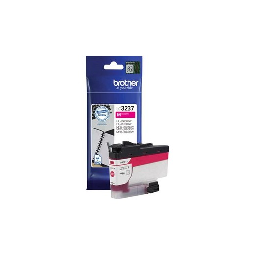 LC3237M Atramentová náplň k tlačiarňam HL-J6000DW, MFC-J5945DW, MFC-J6945DW, MFC-J6947DW, BROTHER, magenta, 1,5k
